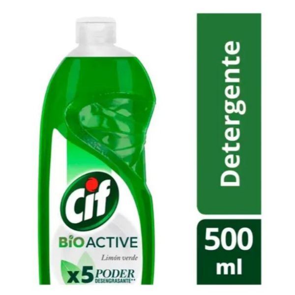 CIF BIO ACTIVE LIMON VERDE 500 ML