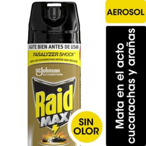 RAID MAX CUCARACHAS SIN OLOR
