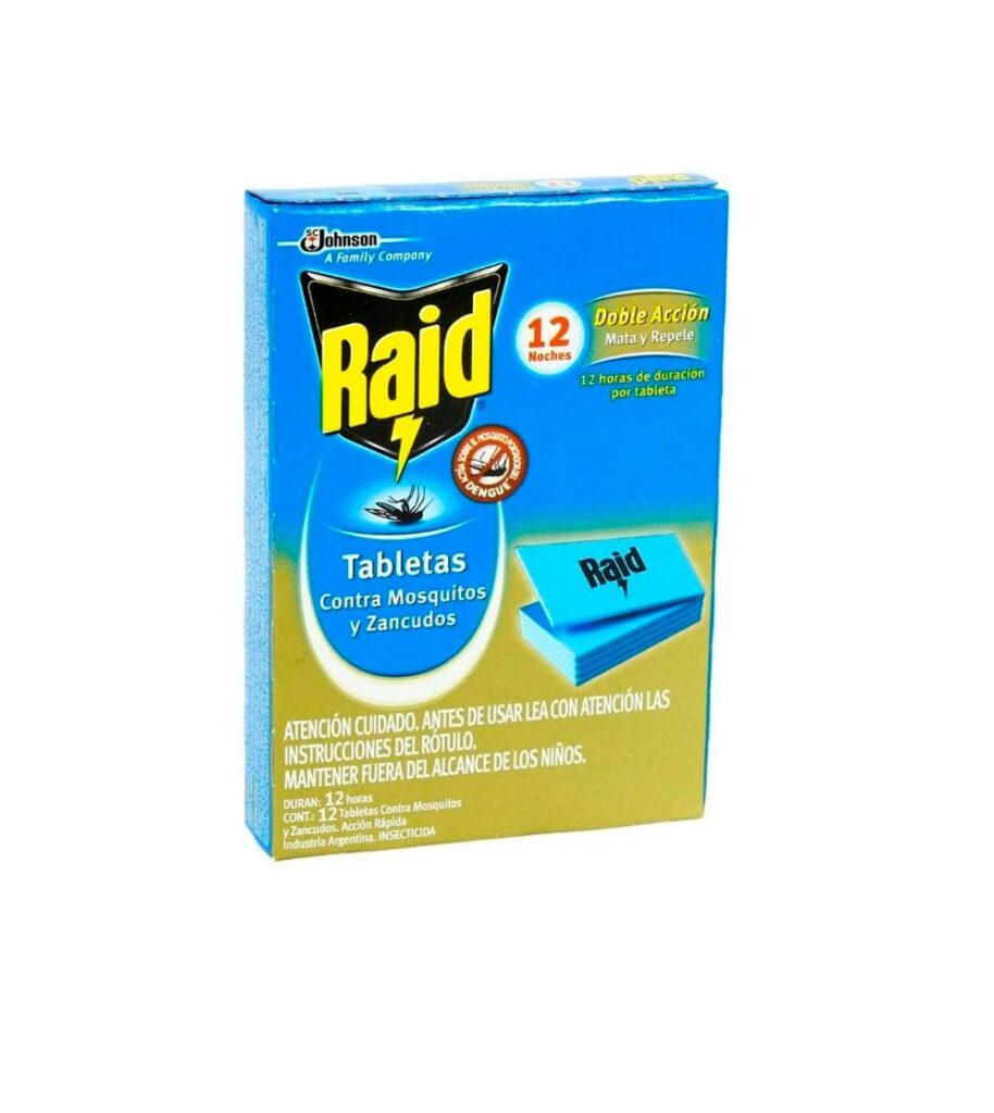 Raid Tablets RAID TABLETAS 12 NOCHES - Forrajería Hernandarias