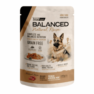 BALANCED NATURAL RECIPE PERRO POUCH 100 GR CARNE