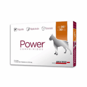 POWER COMPRIMIDO PULGUICIDA PERROS 20.1 A 30 KG