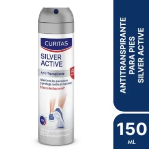 ANTITRANSPIRANTE PIES AEROSOL CURITAS 150 ML