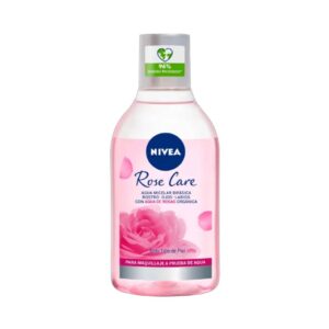 AGUA MICELAR 400 ML BIFASICA ROSE CARE NIVEA