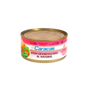 ATÚN CARACAS DEMENUZADO AL NATURAL 170 GR