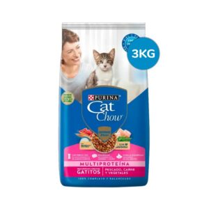 CAT CHOW 3 KGS GATITOS