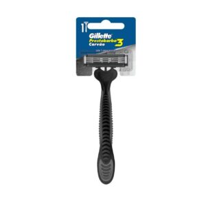 GILLETTE PRESTOBARBA 3 CARBON X 1U