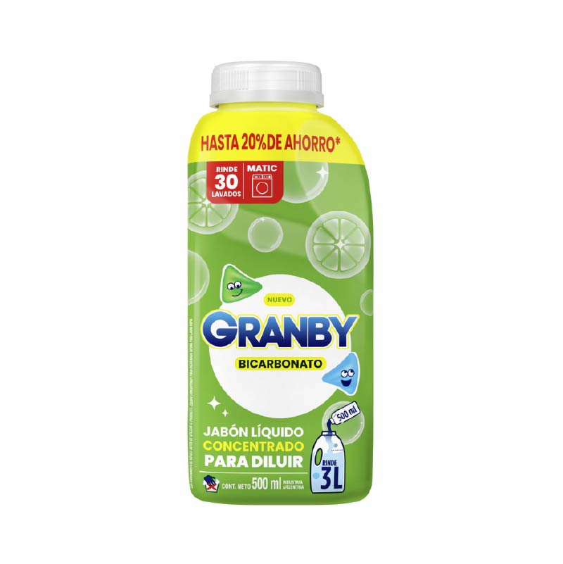 GRANBY P DILUIR C BICARBONATO 500ML-09