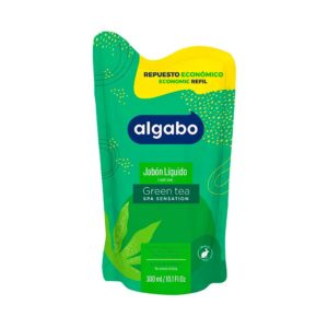 JABON LIQ. ALGABO D/P 300ML GREEN TEA