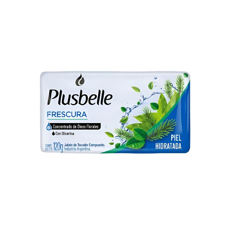 JABON DE TOCADOR PLUSBELLE 120 GR FRESCURA-02