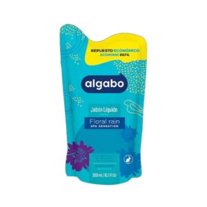 JABON LIQ. ALGABO D/P 300ML FLORAL RAIN