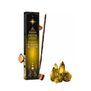 SAHUMERIO CRYSTAL SCENTS X 8 OJO DE TIGRE