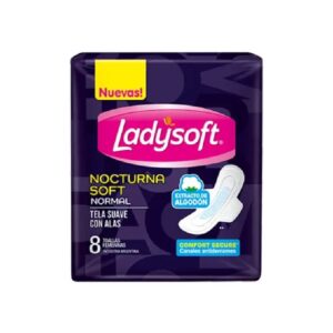 TOALLA LADYSOFT NOCTURNA 8 U