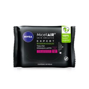 TOALLITAS DEMAQUILLANTES NIVEA MICELAR EXPERT X 20U