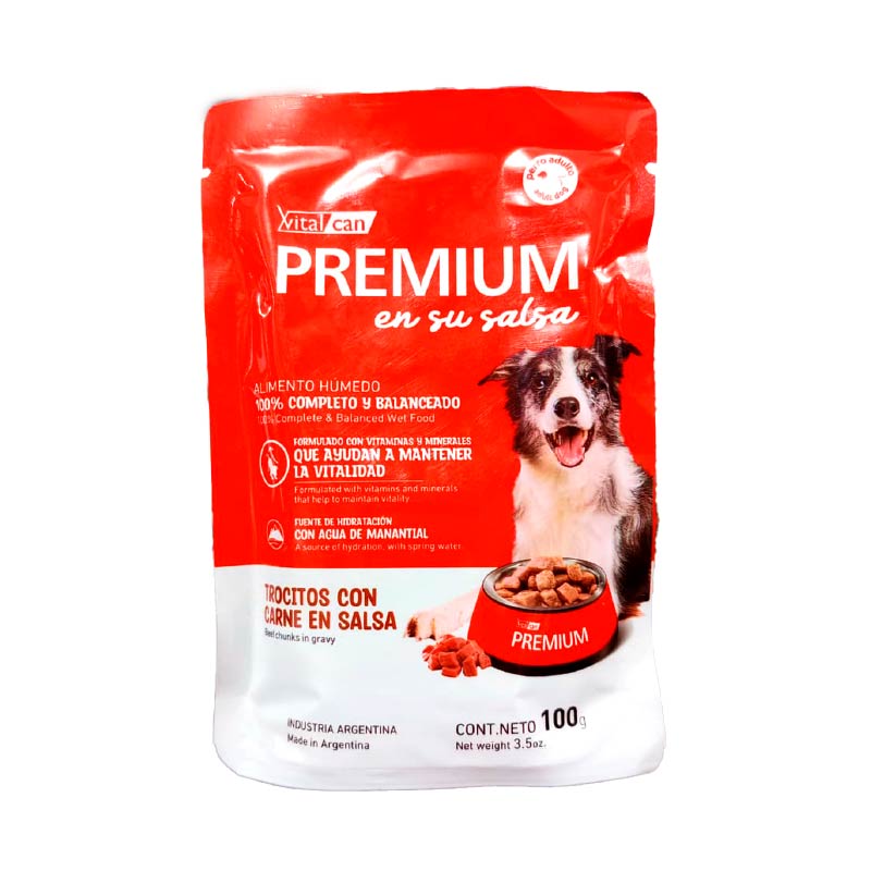 VC pouch carne adulto