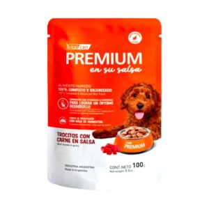 VITAL CAN PREMIUM POUCH 100 GR PERROS CACHORROS CARNE