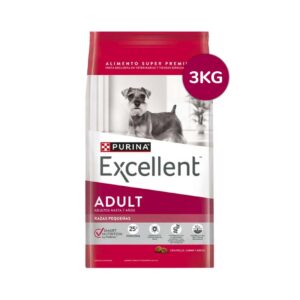 EXCELLENT ADULTOS RAZAS PEQUEÑAS 3 KGS