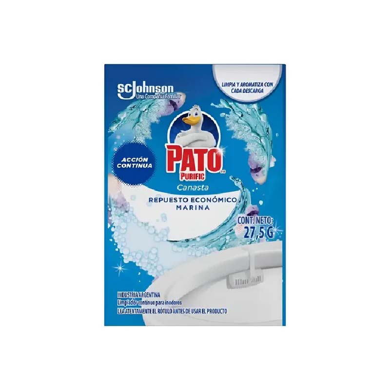 PATO REPUESTO CANASTA SOLIDA 27.5 GR MARINO