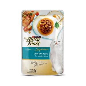 FANCY FEAST SUPREMO POUCH 75 GR BACALAO