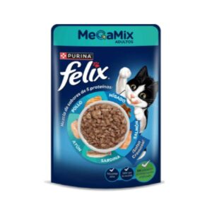 FELIX POUCH 85 GR MEGAMIX ADULTOS