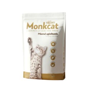 MONKCAT GRANULADO AGLOMERANTE 4 KG NEUTRO