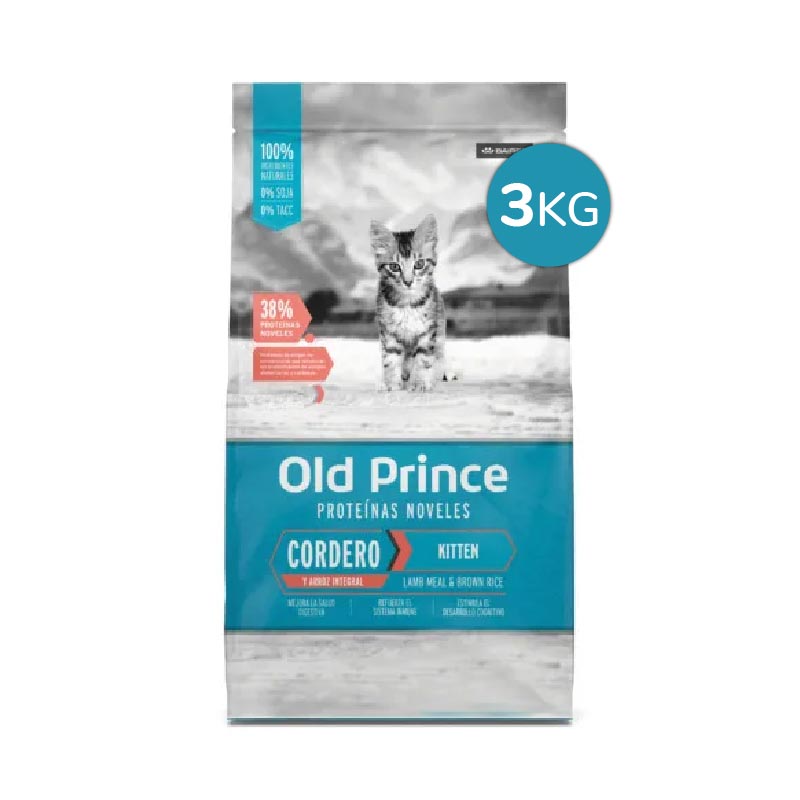 OLD PRINCE KITTEN CORDERO 3 KGS